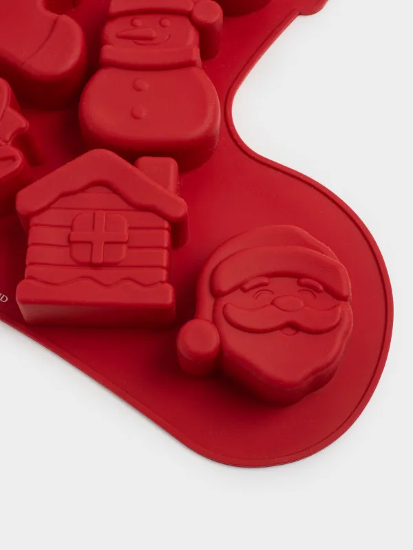 Форма для выпечки кексов, 28х24 см, силикон, Bakery color, image-3