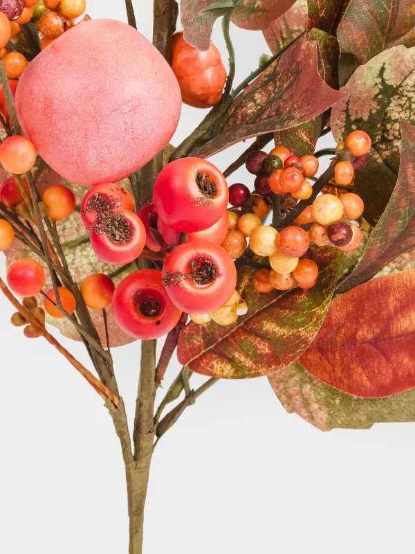 Ветка декоративная, 63 см, полиэстер/пенопласт, Осенний урожай, Forest symphony decor, image-4