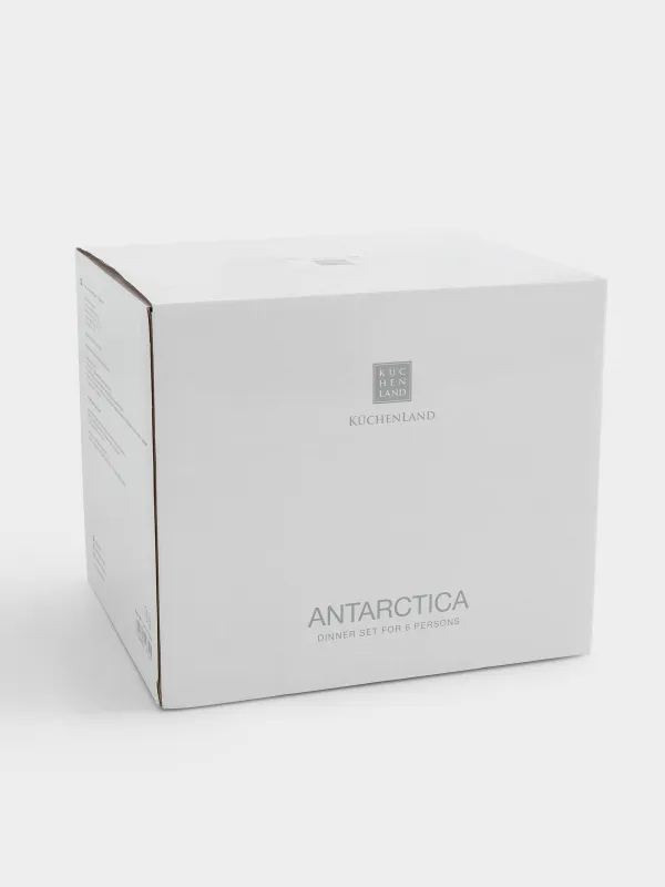 Түскі ас жиынтығы, 6 тұлға, 19 зат, Фарфор F, Antarctica, image-9