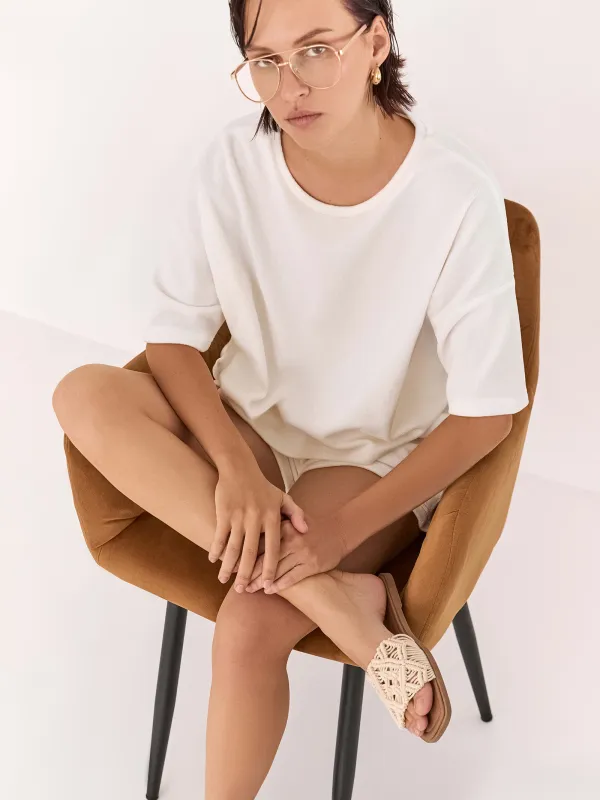 Әйелдер футболкасы, өлшемі S, мақта/полиэстер, ақ, Peggy, image-5