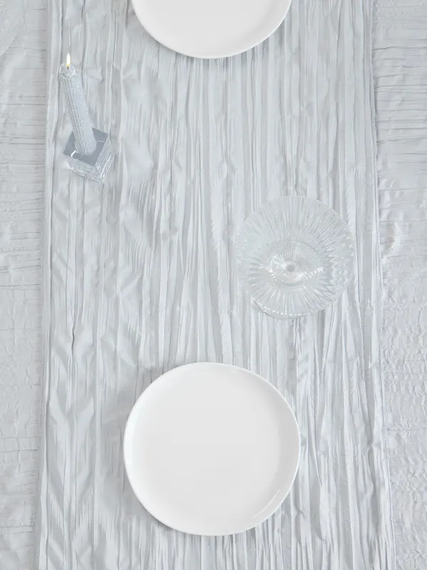 Дорожка настольная, 40х160 см, Мятый эффект, Dented, image-4