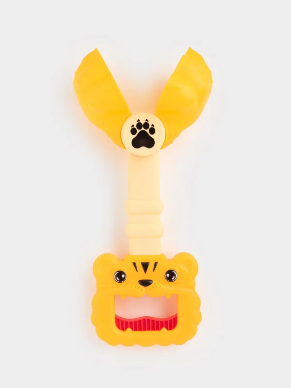 Игрушка для песка, 31 см, пластик, желтая, Лапка тигра, Sunny, image-0