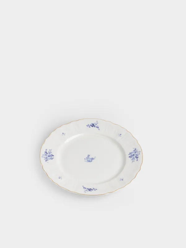 Тарелка обеденная, 27 см, Кролик гжель, Tradition Easter, image-1