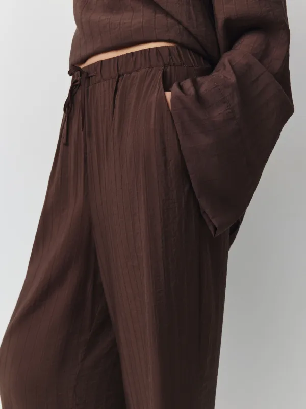 Әйелдер шалбары, өлшемі XS, вискоза/нейлон К, қоңыр, Lucia, image-1