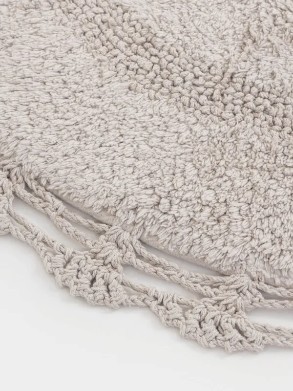 Кілемше, 60x100 см, мақта, бежевый, Шілтер, Knit, image-2