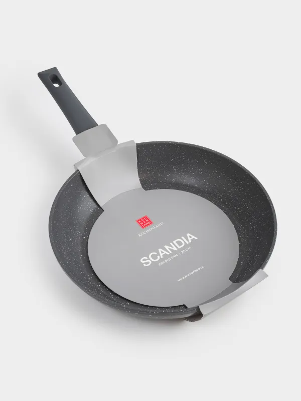 Таба, 28 см, алынбалы тұтқа, қапталған, алюминий, Scandia, image-8