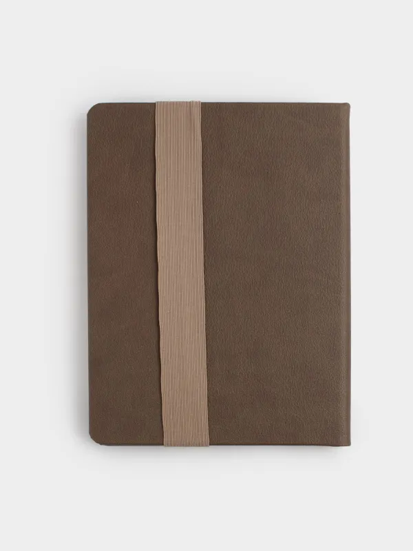 Блокнот для записей, 15х20 см, 80 л, с ручкой, полиуретан, коричневый, Лошадь, B&G, image-2