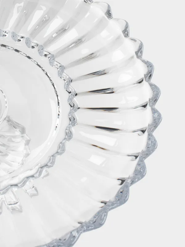 Аяқты ыдыс, 30х13 см, шыны Р, Alpine, image-3