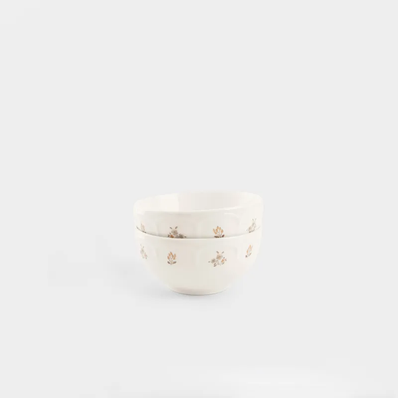 Пиала, 14х7 см, 2 шт, Винтажные цветы, La flore