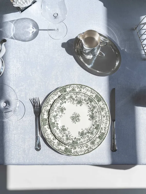 Дастархан, 170х250 см, полиэстер, ақ, Jacquard, image-4