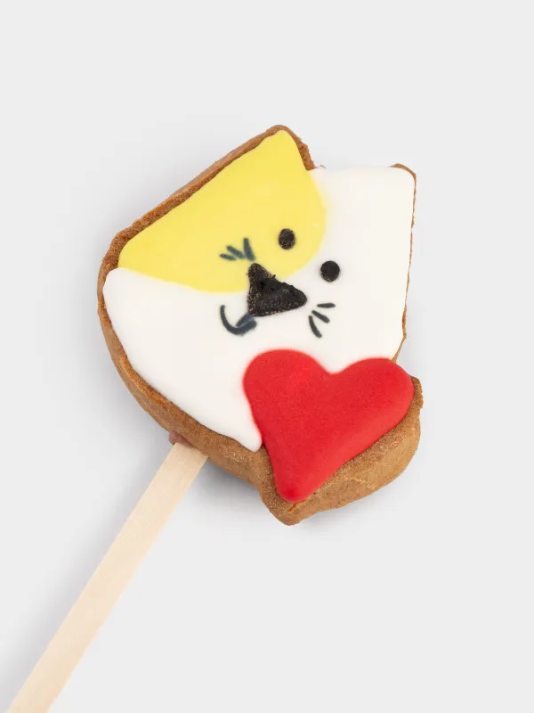 Пряник, на палочке, белый, Prani, image-2