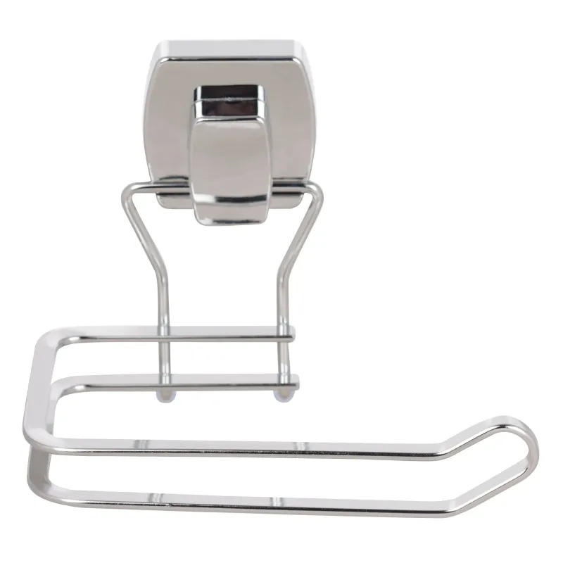 Дәретхана қағазы ұстағышы, 17 см, вакуумдық сорғыш, металл/пластик, Method, image-0