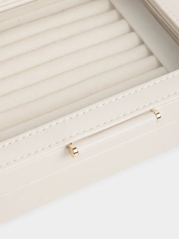 Зергерлік қобдиша, 20х15 см, жасанды былғары/МДФ, сарғылт-қоңыр, Premiere one, image-1