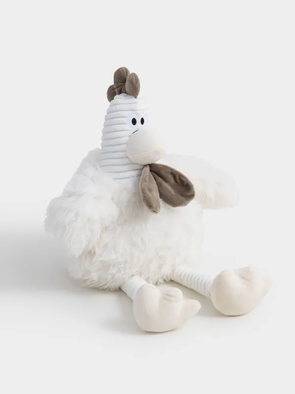Игрушка, 55 см, мягкая, полиэстер, молочная, Петух, Rooster, image-1