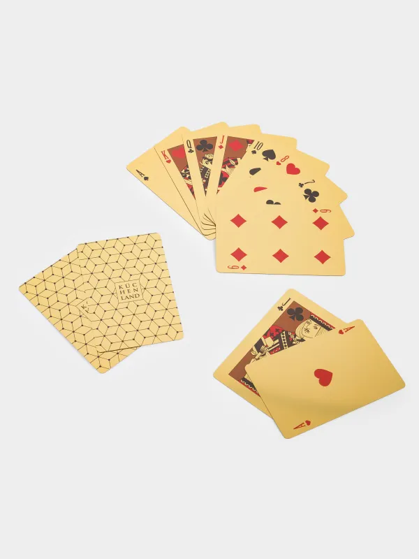 Игра настольная, 9x6 см, карты, бумага, золотистая, Hobby light, image-2