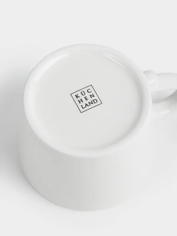 Кружка, 470 мл, керамика D, молочно-золотистая, You and me, Amour, image-4