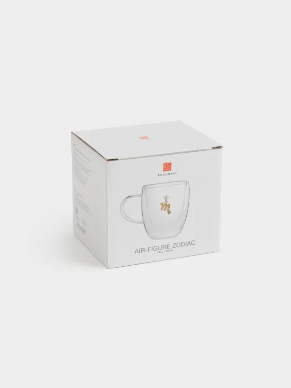 Кружка, 280 мл, с подвеской, Скорпион, Air figure zodiac, image-5