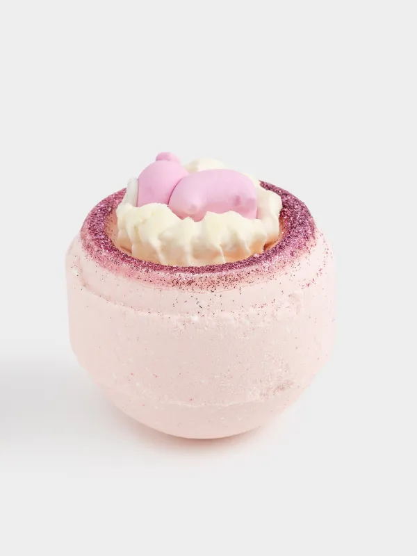 Ваннаға арналған бомба, 130 гр, ойыншықпен, қызғылт, Тутти-фрутти, Шошқа, Friends spa, image-2