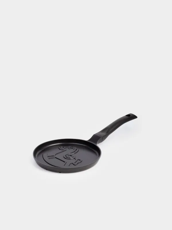 Омлет пен панкейктерге арналған таба, 18 см, жабыны бар, алюминий, Жылқы, Action, image-0