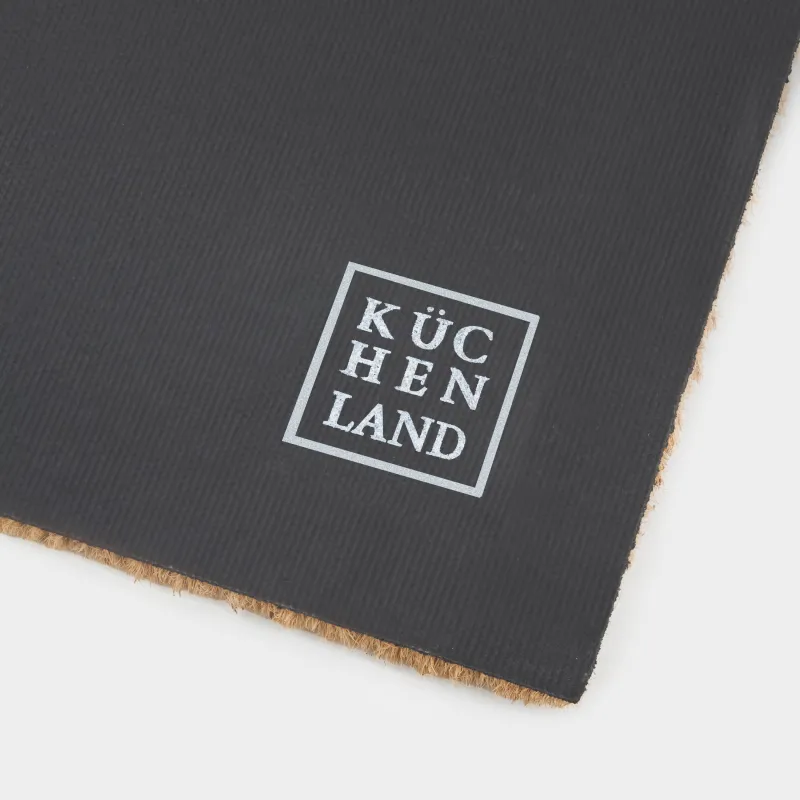 Кілемше, 40х60 см, Кокос жаңғағы/ПВХ, сарғылт-қоңыр, Мысық, Home deco, image-4