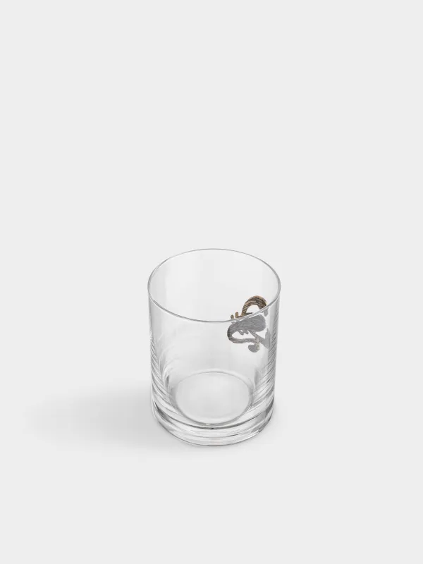 Виски стақаны, 10 см, 340 мл, шыны/металл, алтын түстес, Сарышаян, Zodiac, image-3