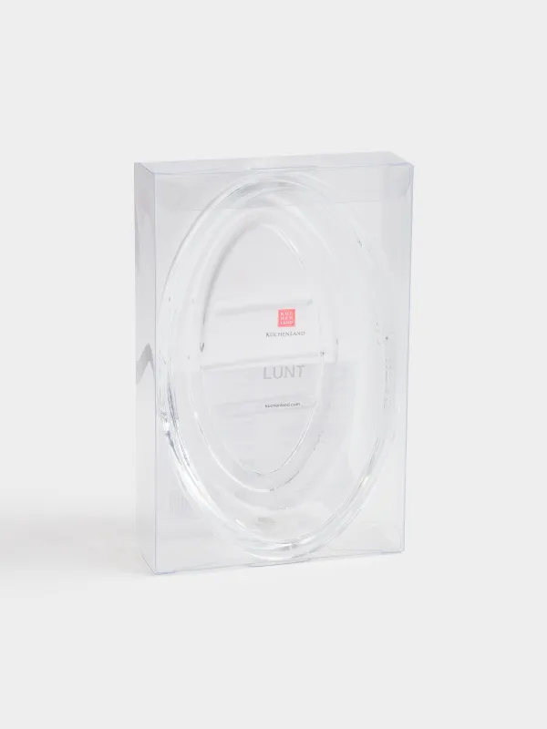 Сабын ыдысы, 15х10 см, шыны, сопақша, Lunt, image-4