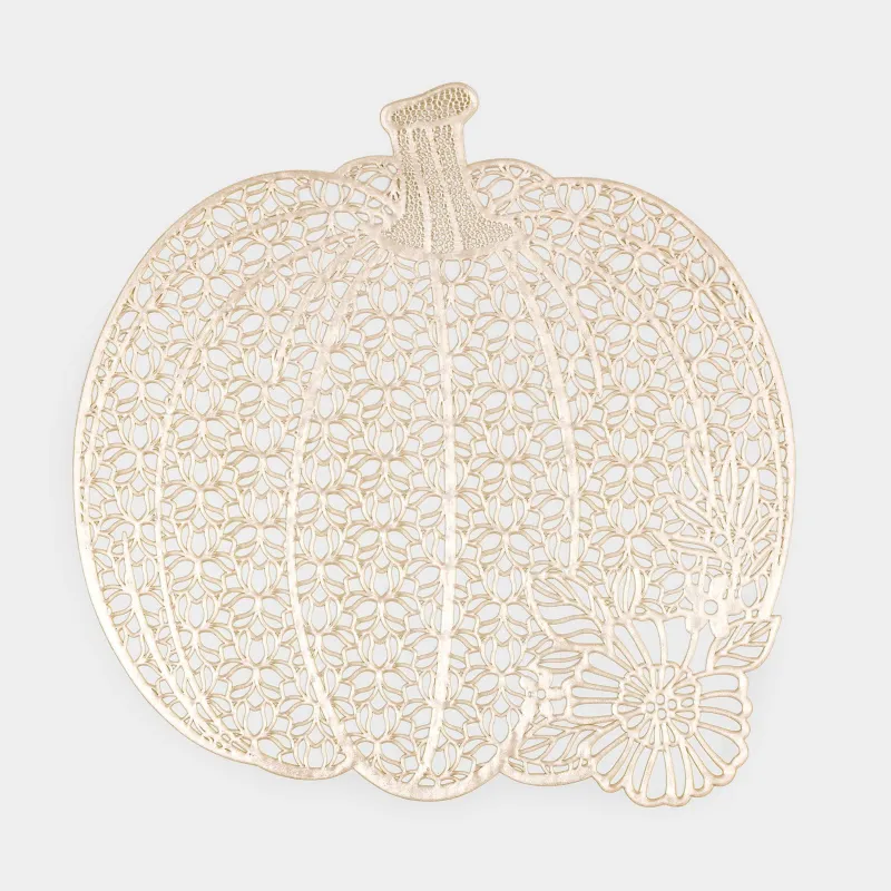 Аспаптарға арналған майлық, 38х38 см, ПВХ, бұйра, қоңыр, Асқабақ, Azhur form