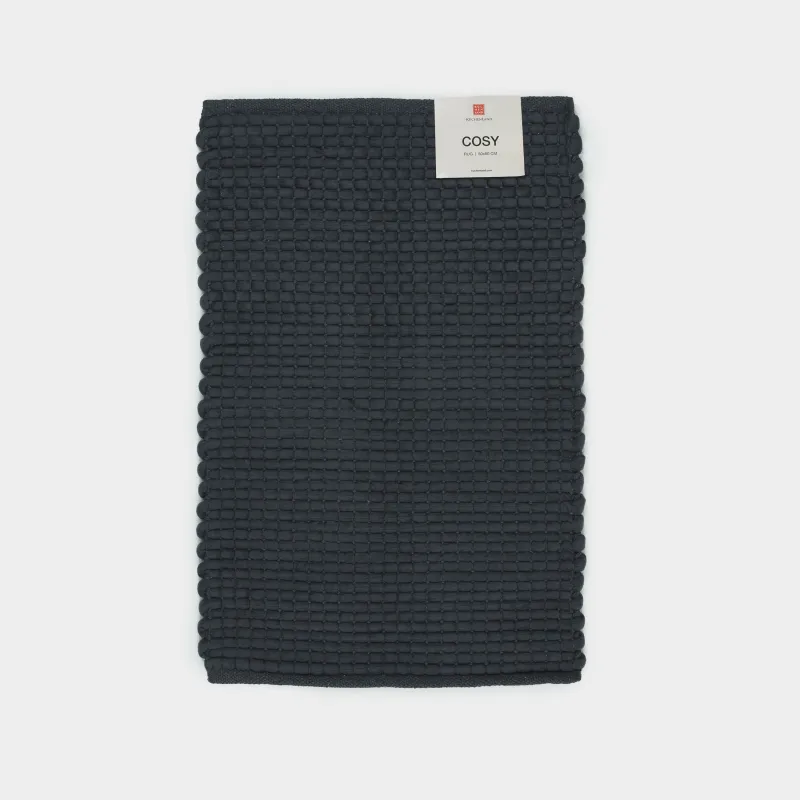 Кілемше, 50x80 см, полиэстер/мақта, графит, Cozy, image-4