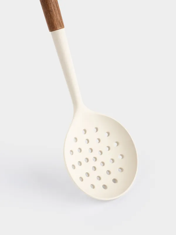 Кәкпір, 33 см, силикон/ағаш, сарғылт-қоңыр, Lemsen, image-3