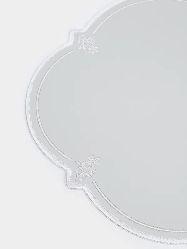 Салфетка под приборы, ПВХ/полиэстер, Rock embroidery, image-3