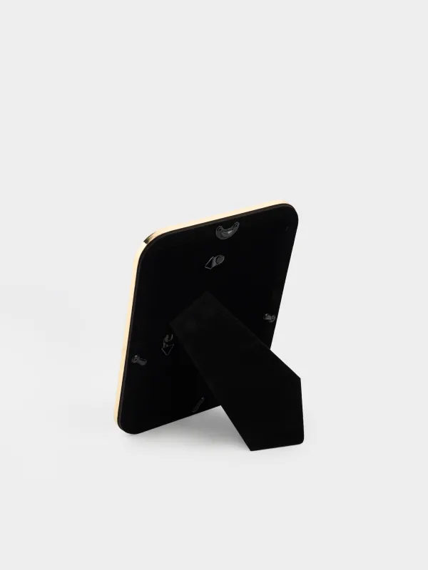 Фото жиектеме, 15х20 см, металл/шыны, сарғылт-қоңыр-алтын, Fantastic gold, image-4