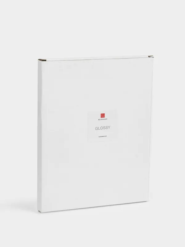 Фоторамка, 23х18 см, стекло, серебристая, Стразы, Glossy, image-6