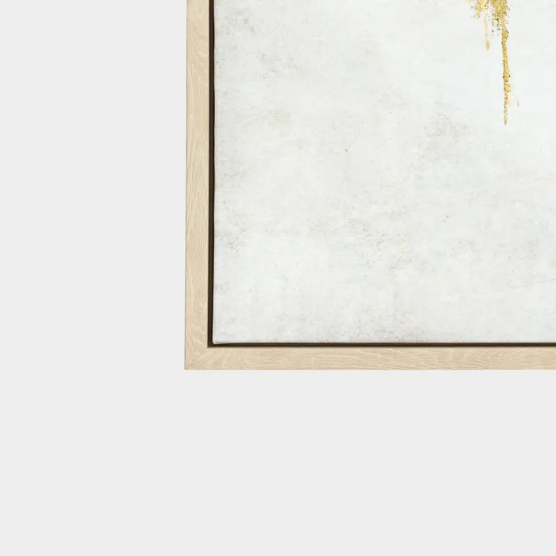 Жиектемедегі сурет, 120х80 см, кенеп, алтын сарғылт-қоңыр, Алтын штрихтар, Abstract, image-3