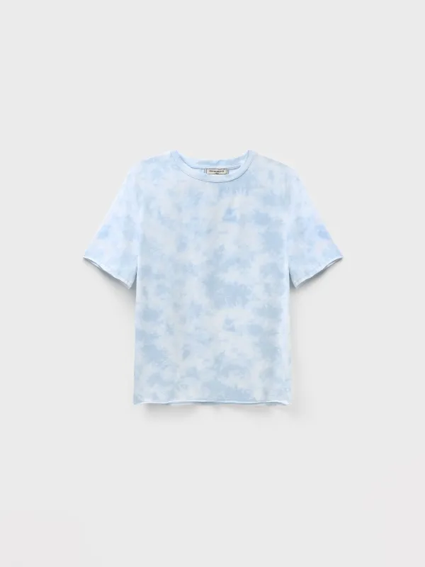 Әйелдер футболкасы, үйге арналған, өлшемі S, мақта/эластан, көгілдір, Jocelyn, image-4