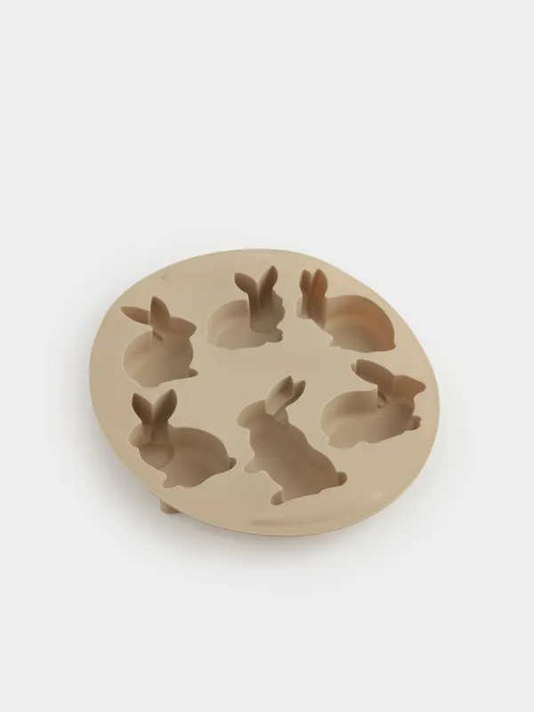 Кекстерді пісіруге арналған қалып, 29х24 см, 6 бөлім, силикон, түрлі-түсті, Қояндар, Bakery, image-2