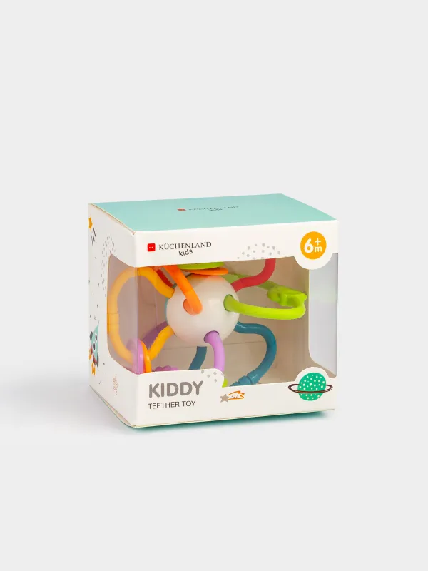 Тістегіш ойыншық, 11х10 см, силикон/пластик, Kiddy, image-5