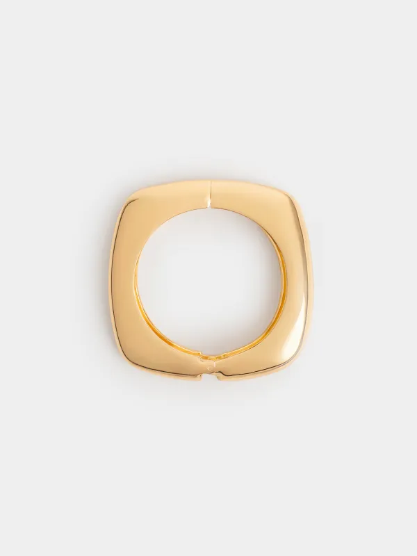 Білезік, 6х6 см, металл, алтын, Jewelry, image-0
