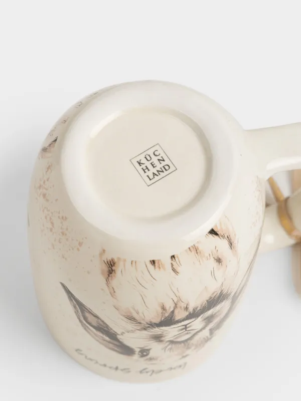 Кружка, 550 мл, Кролик, Easter, image-4