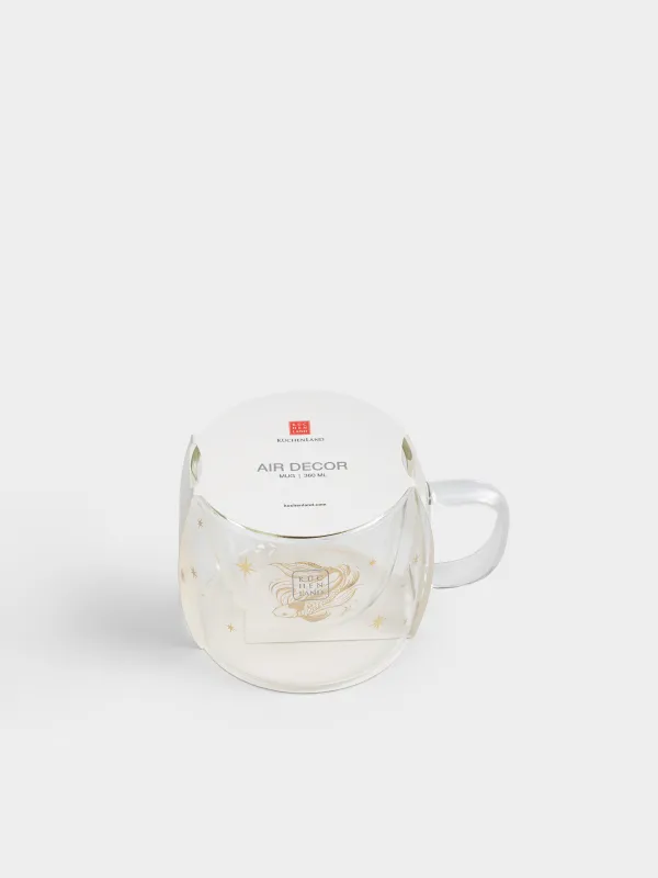 Саптыаяқ, 360 мл, шыны Б, Жұлдыздары бар балық, Air decor, image-4