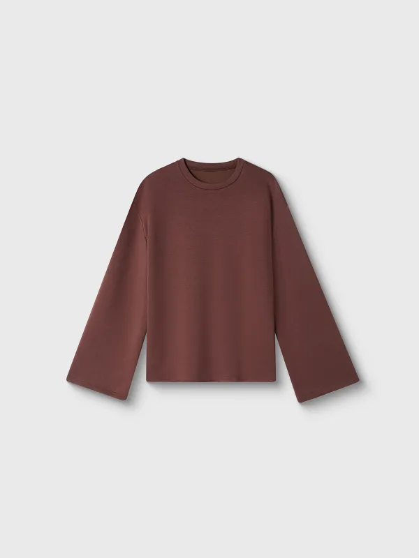 Әйелдерге арналған кеңжейде, өлшемі L, модал/полиэстер/эластан К, қоңыр, Reinalda, image-4