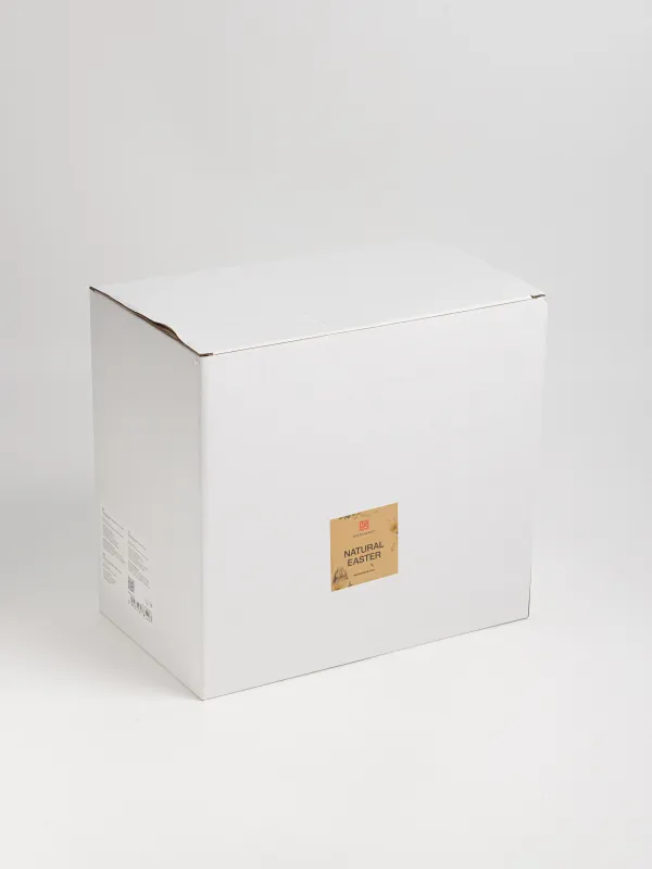 Блюдо пасхальное, 20x20 см, 8 отделений, Кролики, Natural Easter, image-4