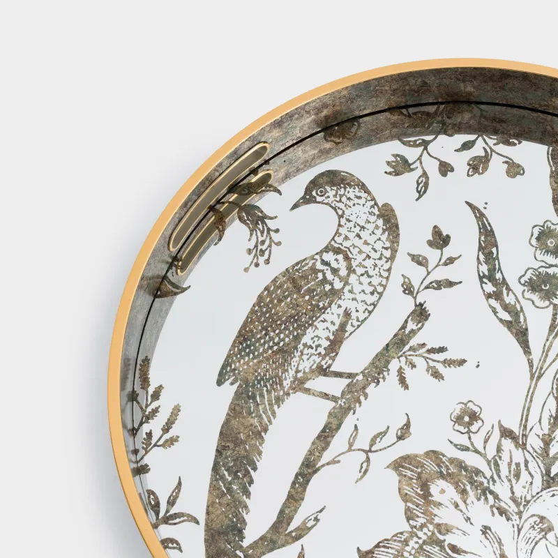 Науа, 36 см, пластик/шыны, дөңгелек, айна, Құс, Bluebird, image-5