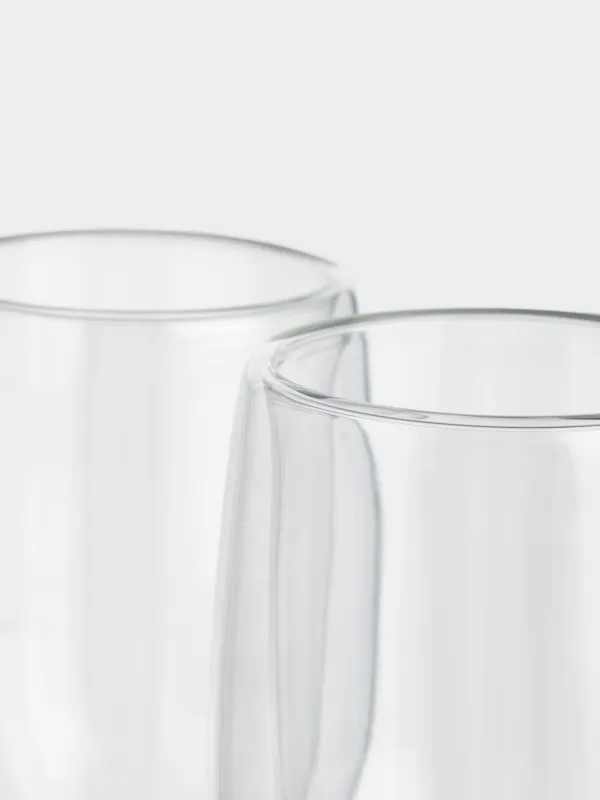 Стақан, 12 см, 330 мл, 2 дана, шыны Б, Air, image-3