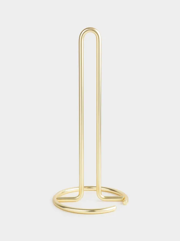 Қағаз сүлгі ұстағыш, 31 см, металл, алтын, Classic gold, image-0