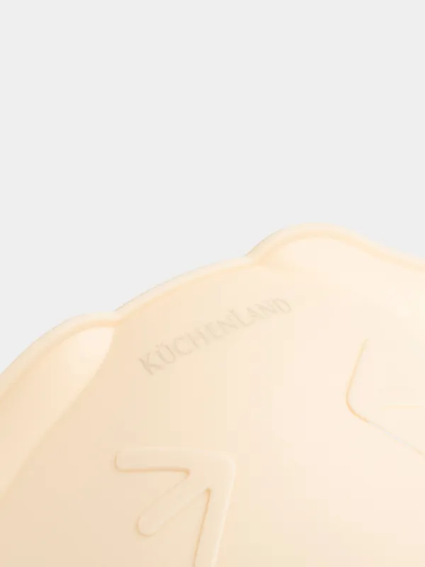 Ыдыс ұстағыш, 13 см, силикон, сарғылт-қоңыр, дақты, ит, Soft speckled, image-7