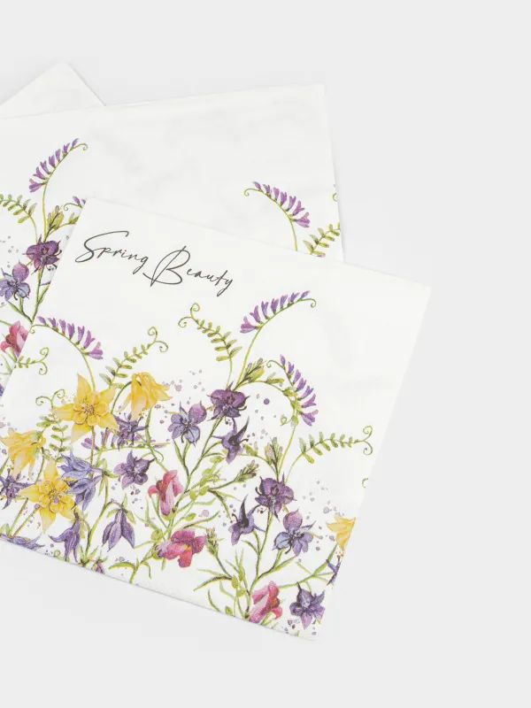 Салфетки бумажные, 33х33 см, 20 шт, Meadow, image-3