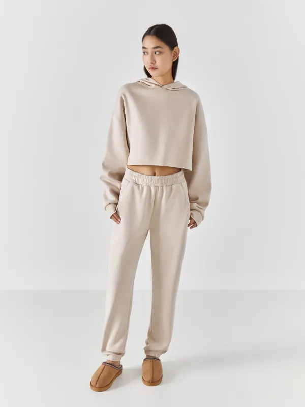 Худи женское, хлопок/полиэстер, песочное, Fidelma, image-5