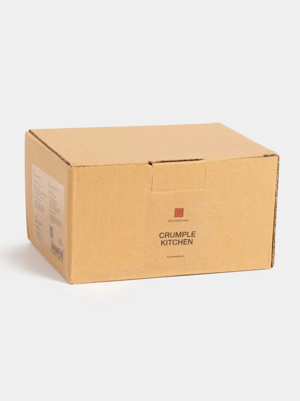 Емкость мерная, 450 мл, керамика D, молочная, Мятый эффект, Crumple kitchen, image-5