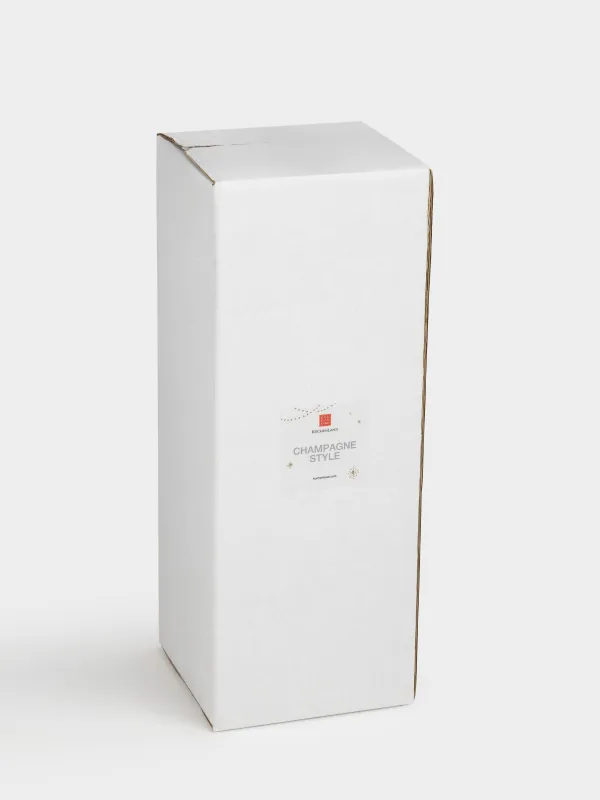 Мүсінше, жарықтандырылған, 29 см, салпыншақтары бар, металл/акрил, күміс, Шырша, Silver style, image-5