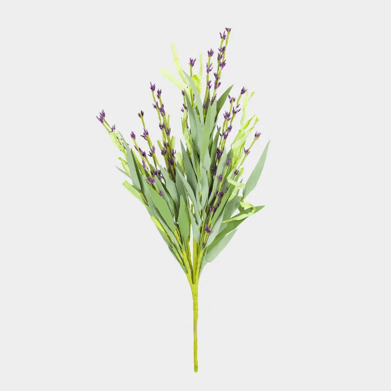 Сәндік бұтақ, 53 см, қағаз/пенопласт, Тау лавандасы, Meadow, image-0